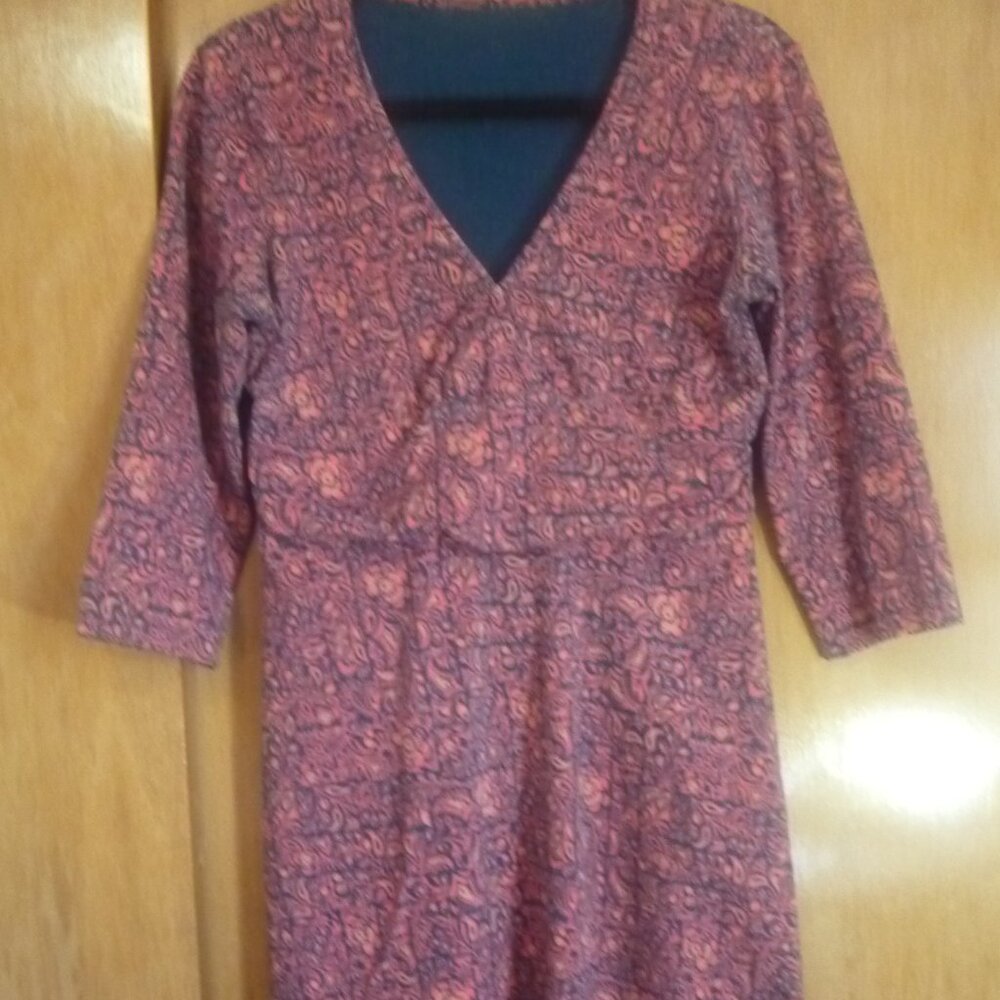 Patagonia Margot Dress, Women's Large, Ironwork: Tidal Teal - Picture 2 of 7